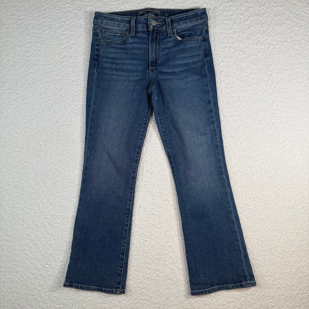 Joes womens Mid-rise tulip denim jeans size 26 straight leg med/dark wash